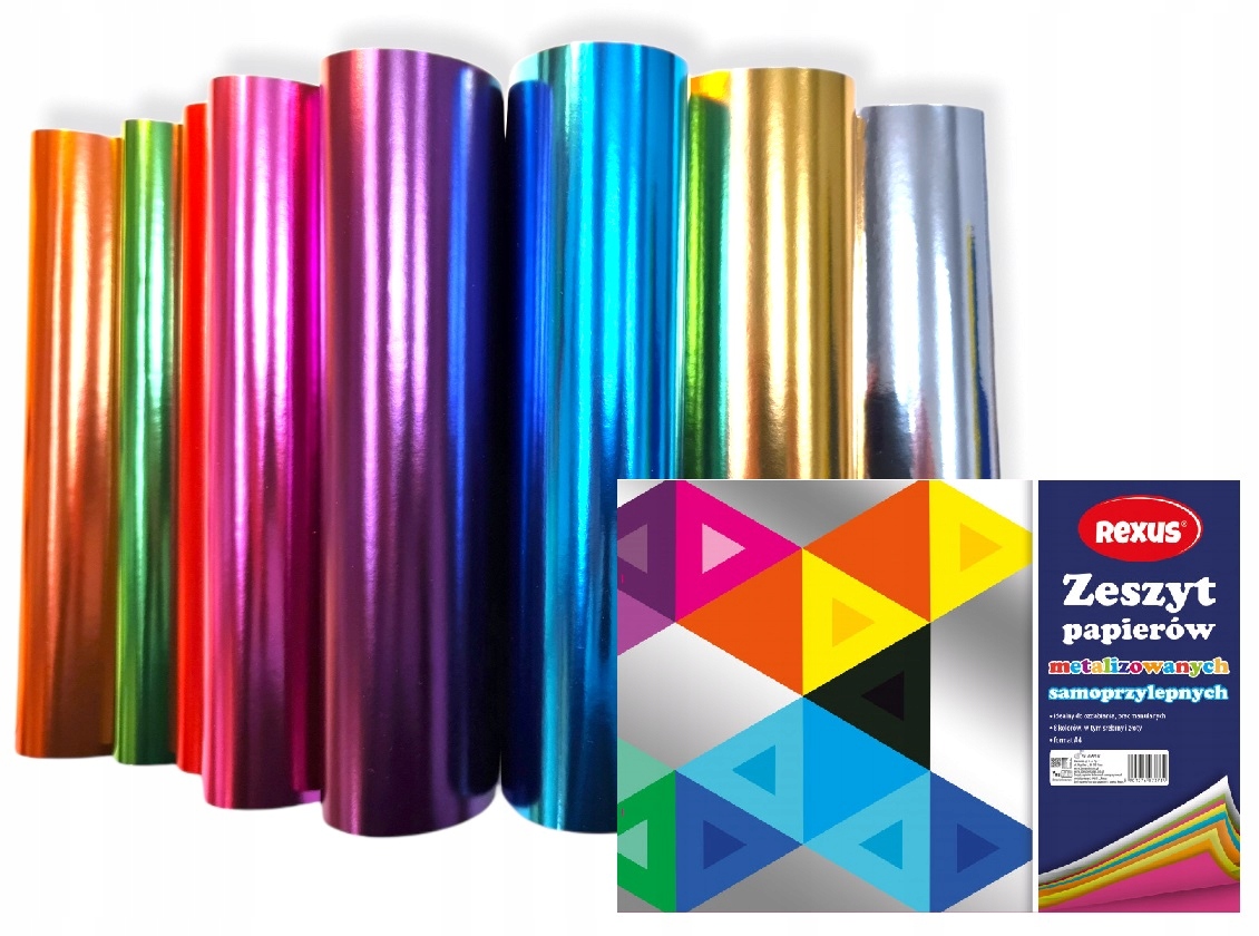 

Zeszyt papierów metalizowanych samoprzyl