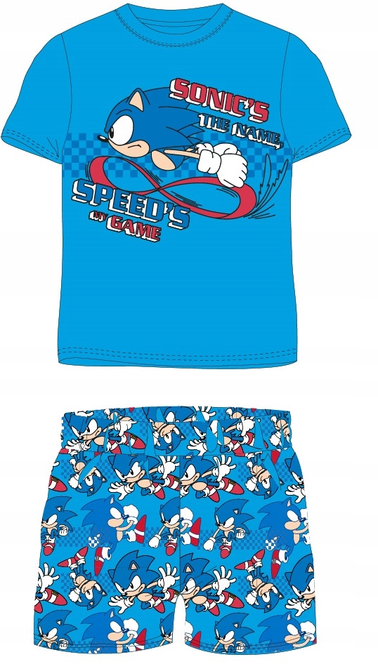 

Sonic piżama piżamka 128