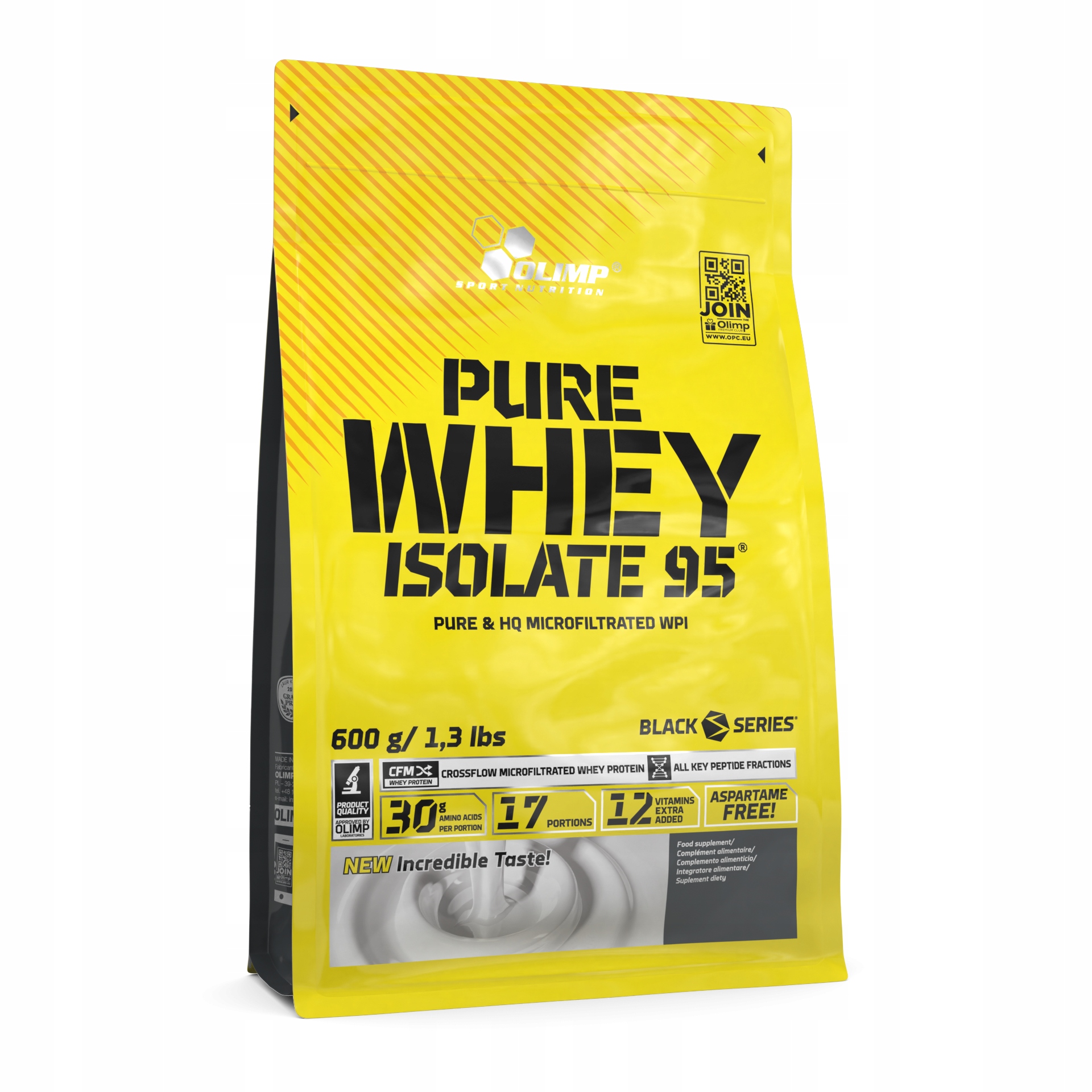 Olimp Protein Wpi Pure Whey Isolate 95 600 g čokoládová příchuť