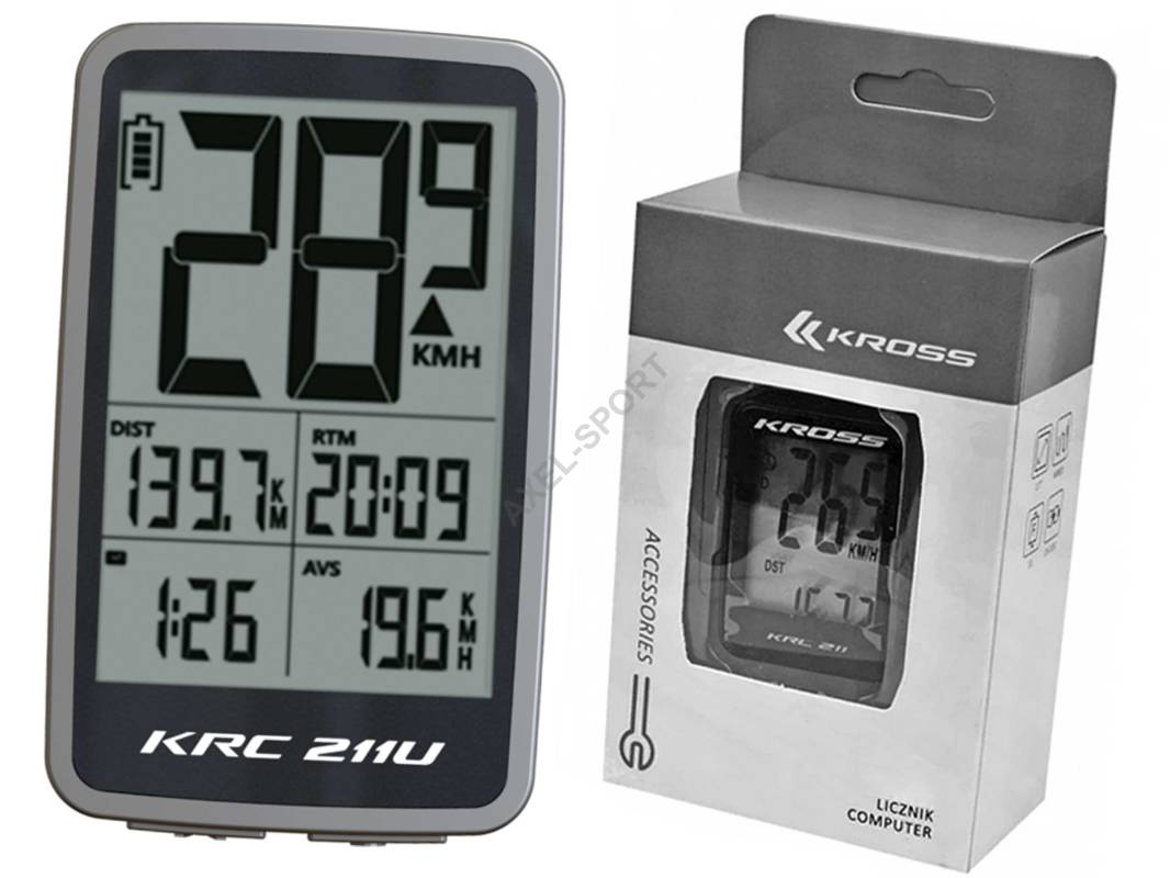 

Licznik Kross Krc 211U 11-funkcji Przewodowy Usb