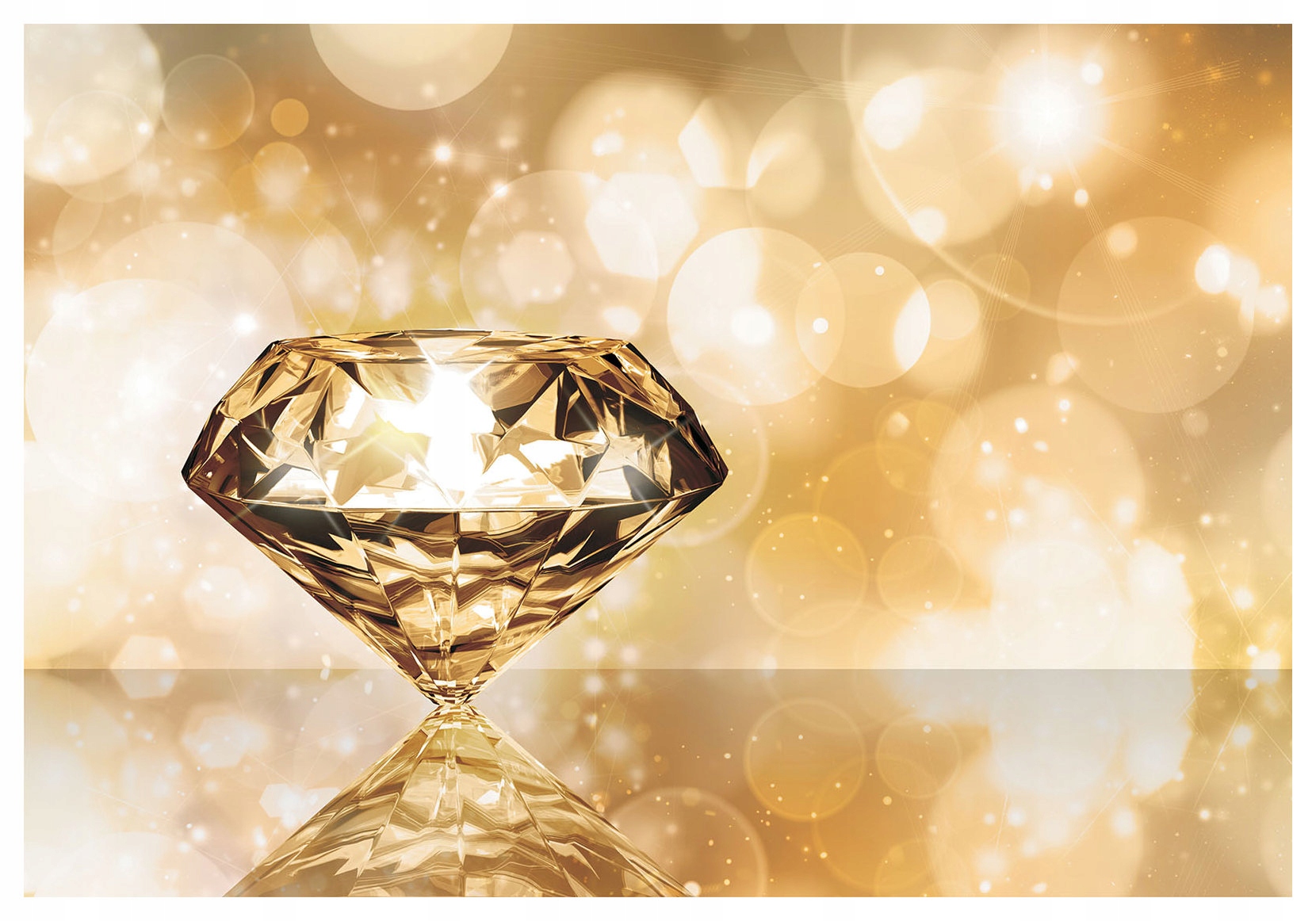 Fototapeta Diamantový lesk Zlaté jiskry luxusu elegance 368x254 lepidlo