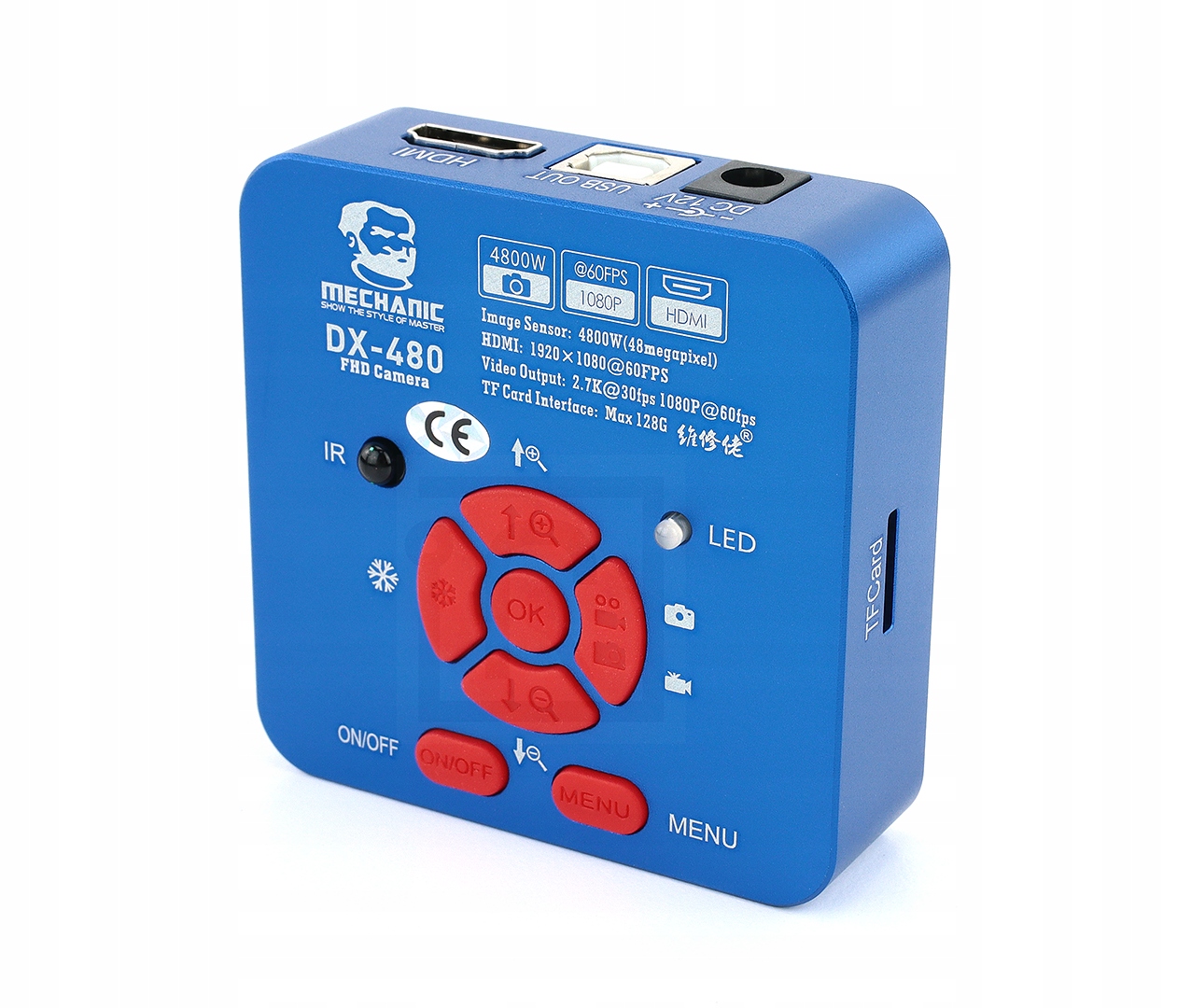 Digitální Kamera Full Hd Mechanic DX-480 Pro Digitální Stereoskop