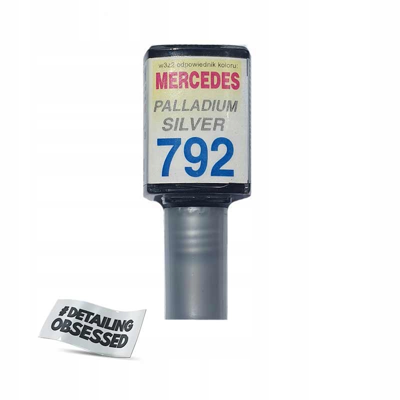 

Zaprawka 792 Palladium Silver Mercedes 10ml