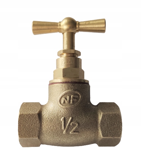 

Mosiężny Zawór Przelotowy Grzybkowy 1/2'' Ww DN15