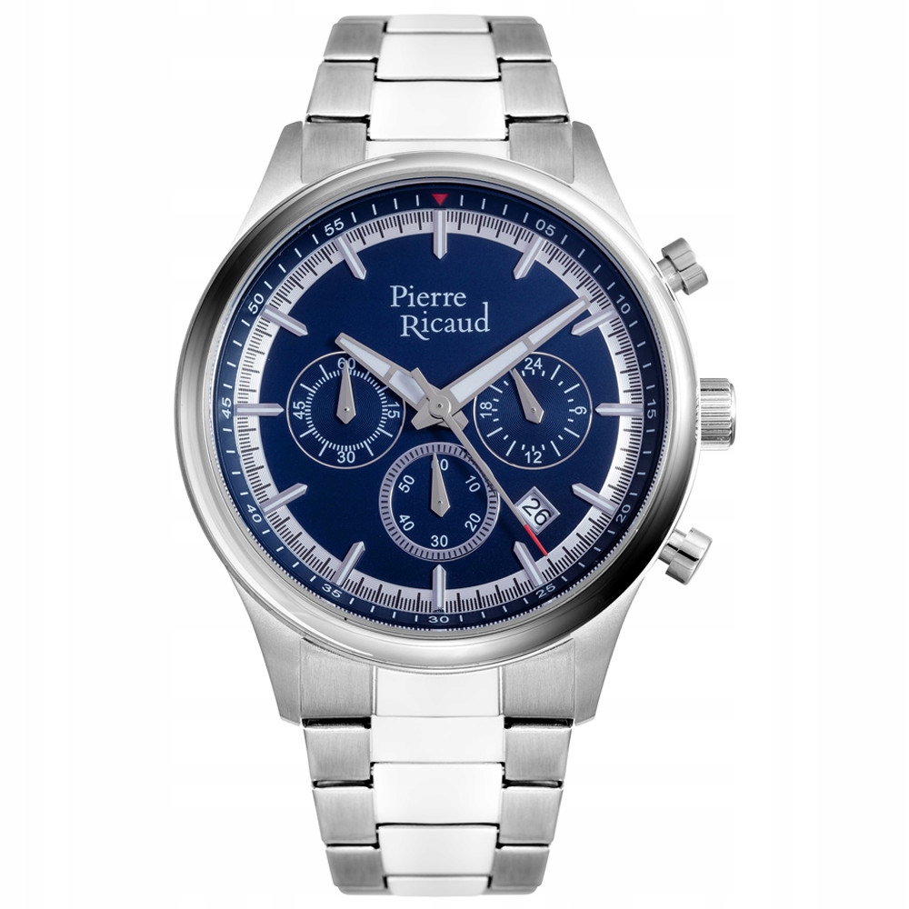 Pánské Hodinky Pierre Ricaud P97207.5115CH stříbrné
