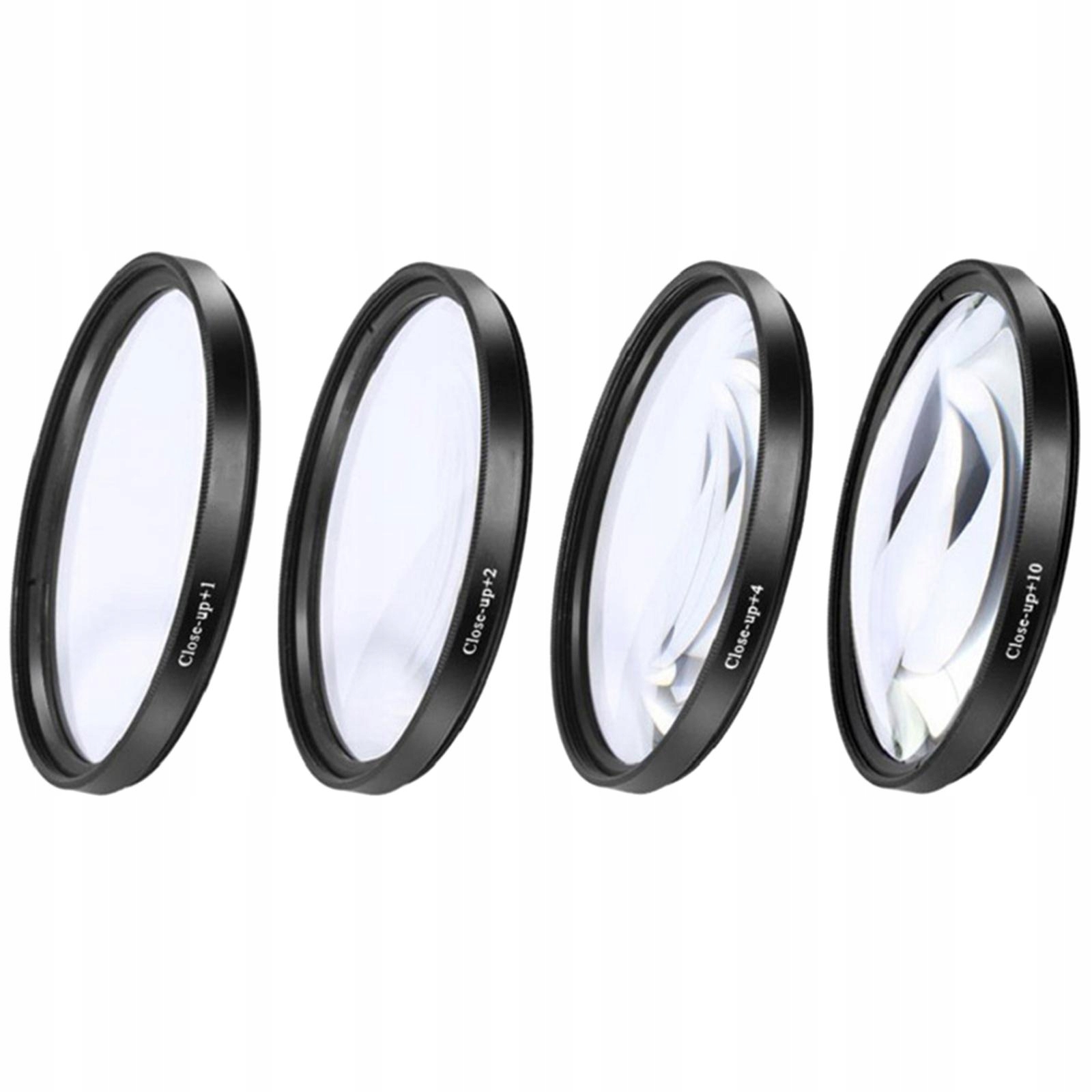 4, Zestaw filtrów Close-up, +1 +2 +4 +10, Akcesoria do filtrów makro, Makro 49mm