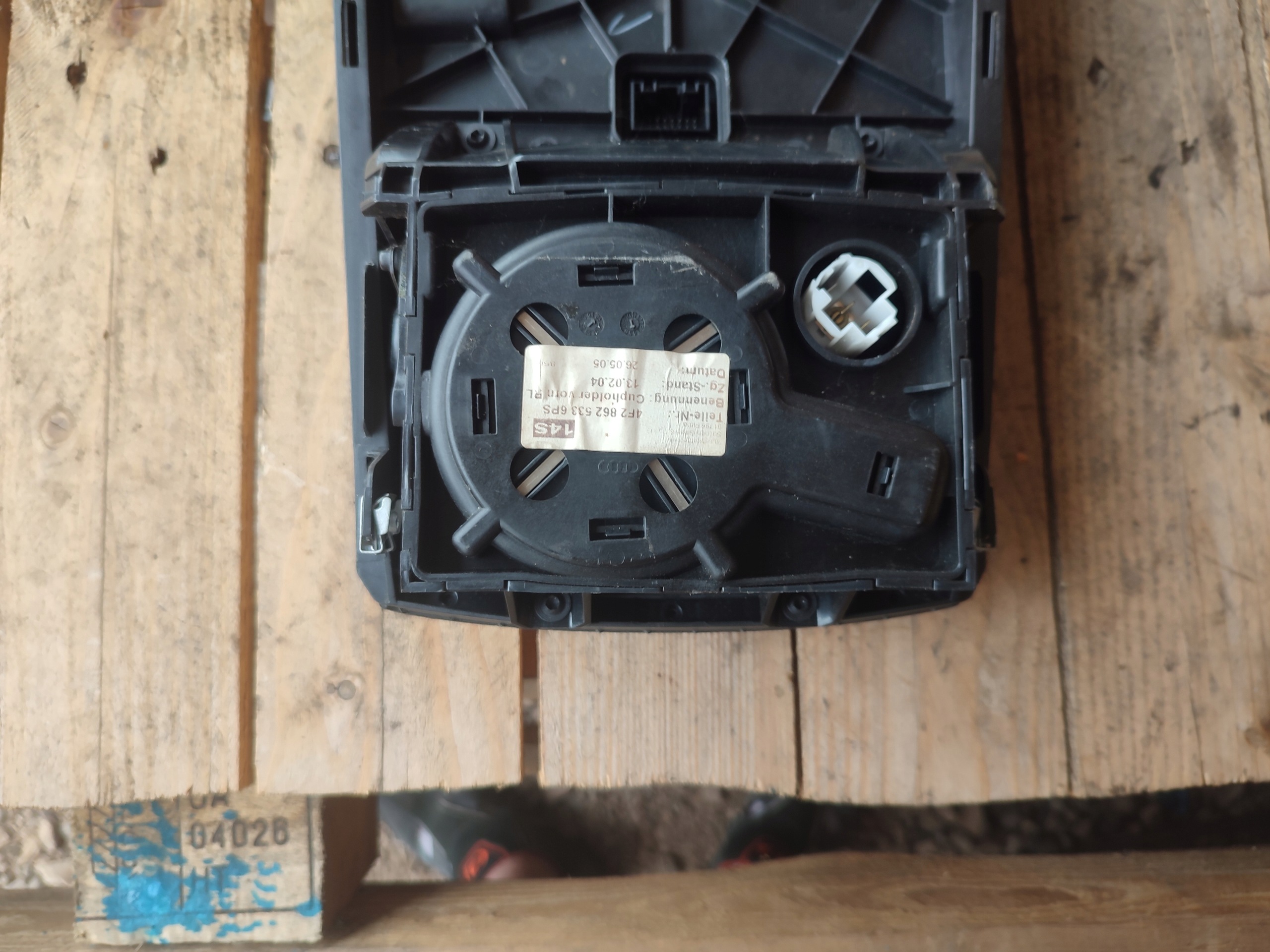 control panel MMI AUDI A6 C6 4F2862533