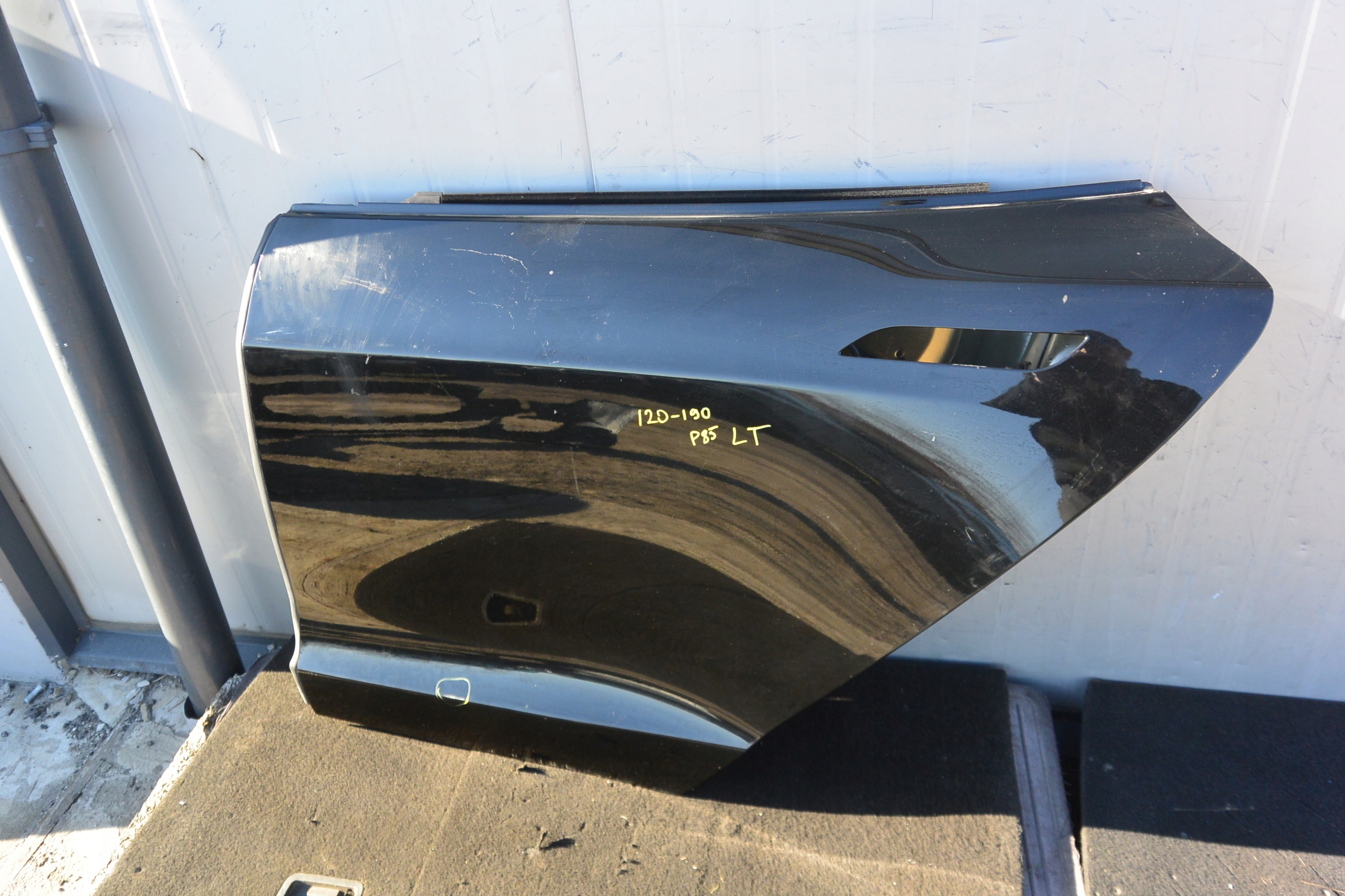 TESLA MODEL S TÜR LINKS HECK SCHWARZE 13-16