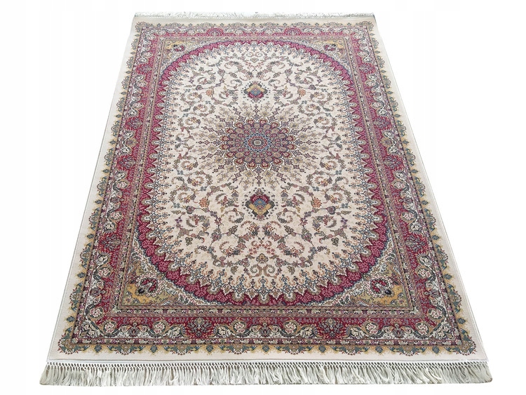 Dywan klasyczny luksusowy Pers 02 czerwony 200x300