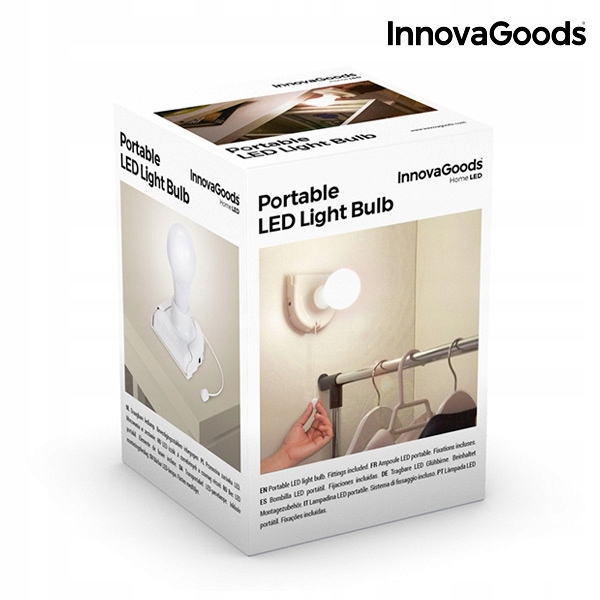 Przenośna Żarówka LED InnovaGoods Barwa światła inny