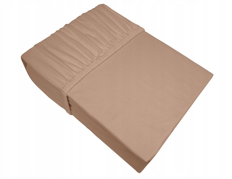 

Prześcieradło Jersey z gumką 180x200 Beżowy 20cm