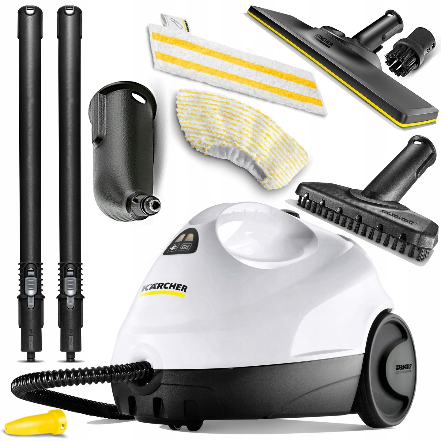 Mop Parowy Karcher Sc 2 EasyFix Parownica Do Podłóg Myjka German XL