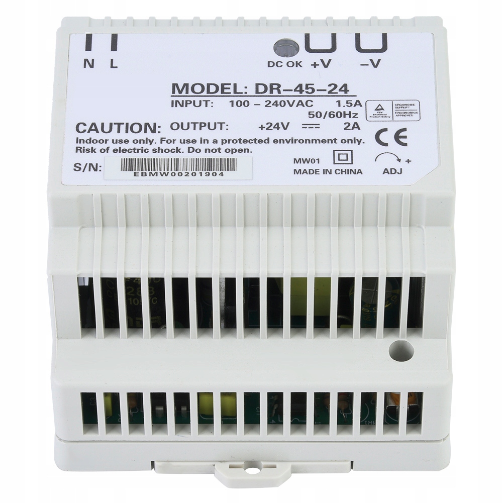 DR-45-24 45W pojedyncze wyjście 24V zasilacz na Model Deskorolka do deskorolki Longboard Sprzęt do