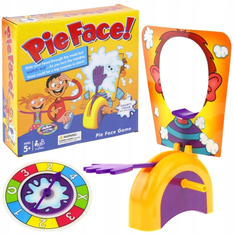 

Pie Face Gra Rodzinna Towarzyska Ciastem w Twarz