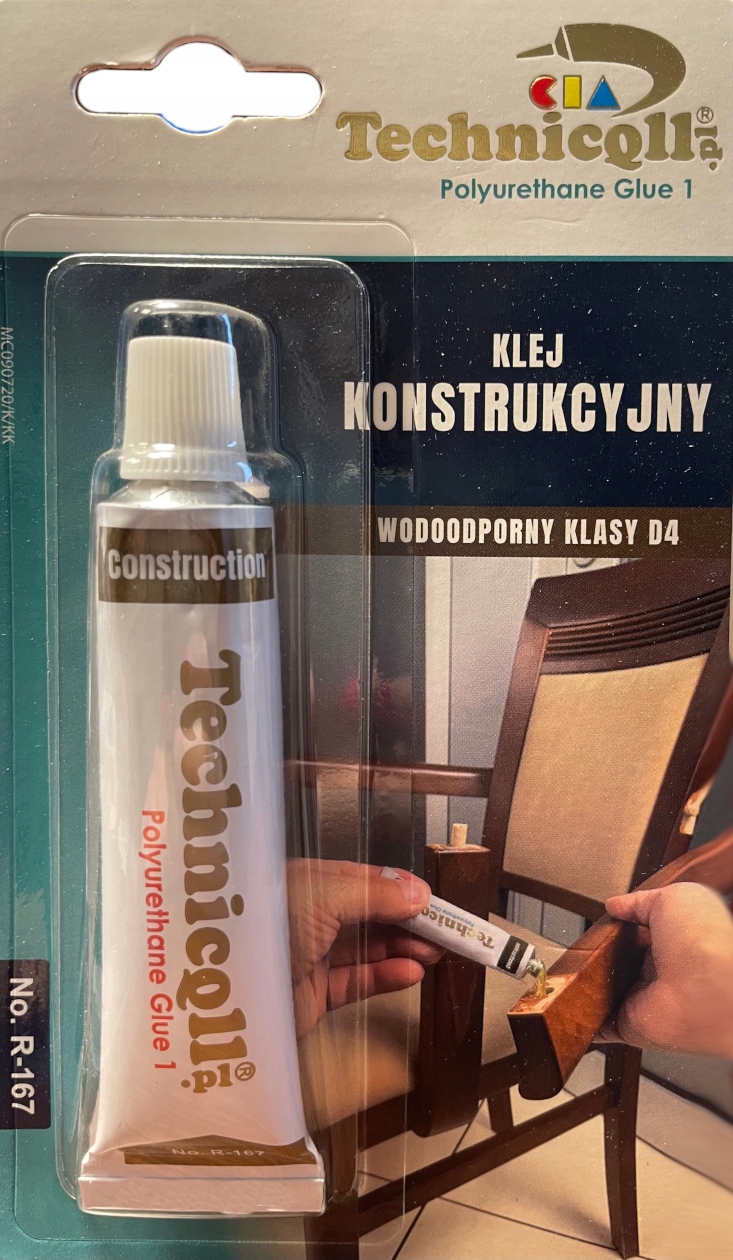 KLEJ KONSTRUKCYJNY WODOODPORNY D4 R-167 TECHNICQLL
