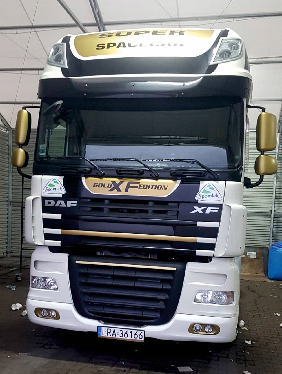 Nálepky Nálepka Daf Xf 105 95 Gold Edition Spacecab