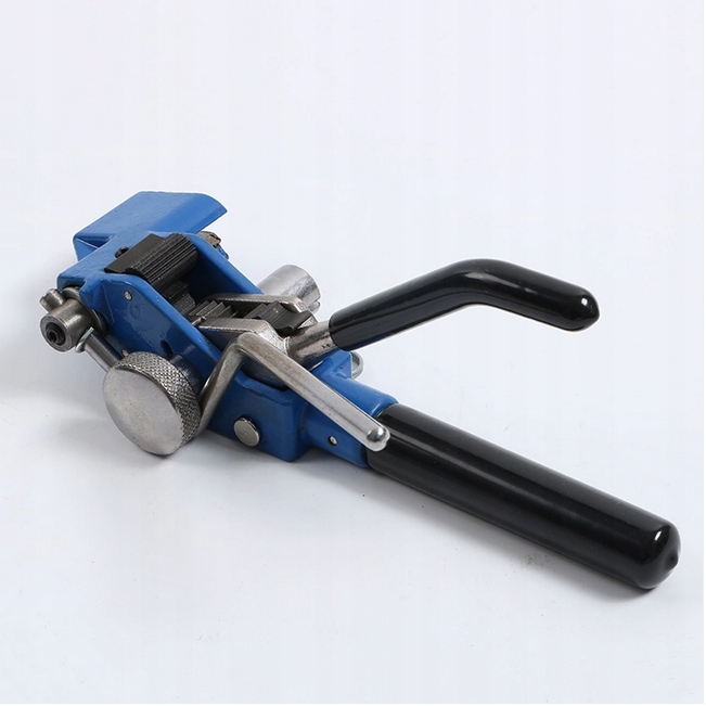 Nástroj/bandážovačka na upínanie oceľovej pásky s račňou BT-TS-GRC-01