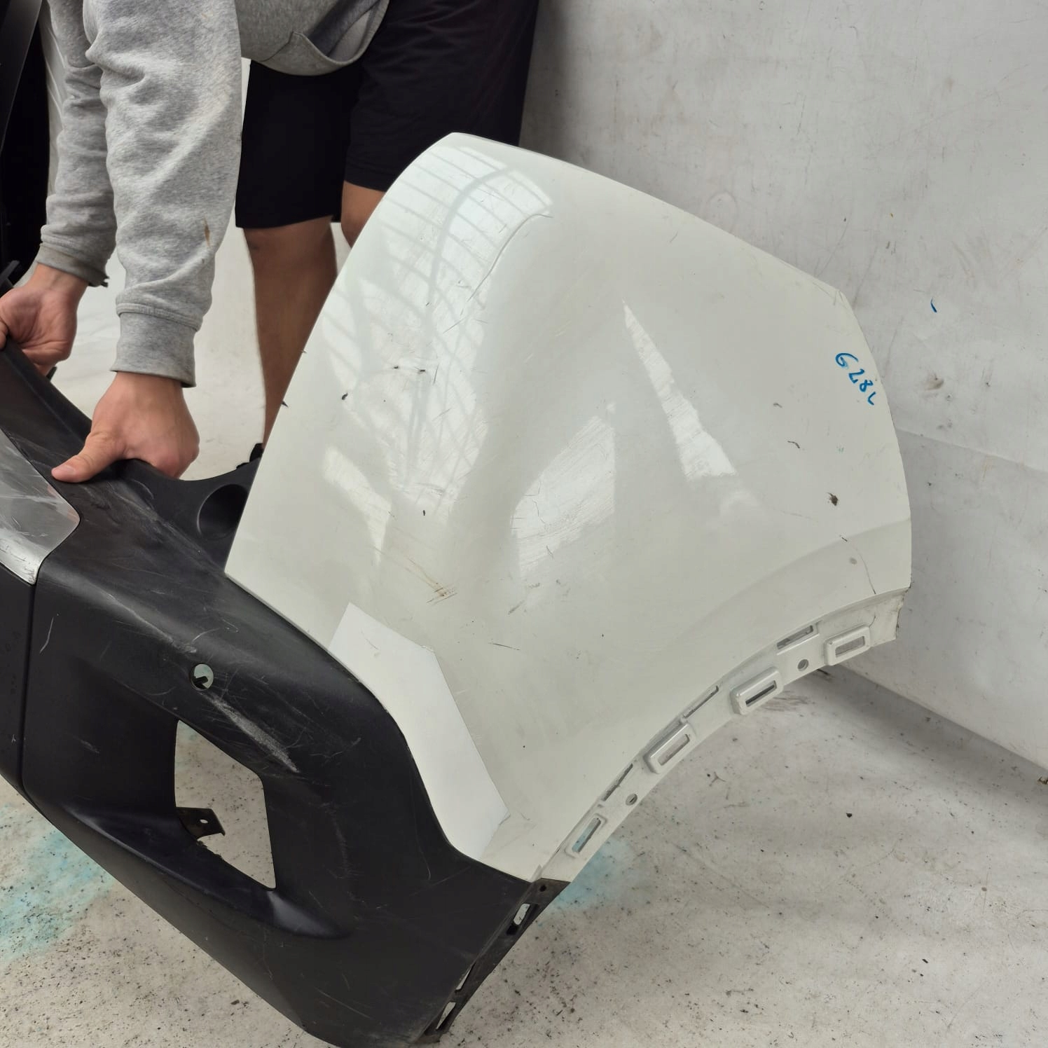 PEUGEOT 2008 II 2 19-> bumper rear part rear 4XPDC