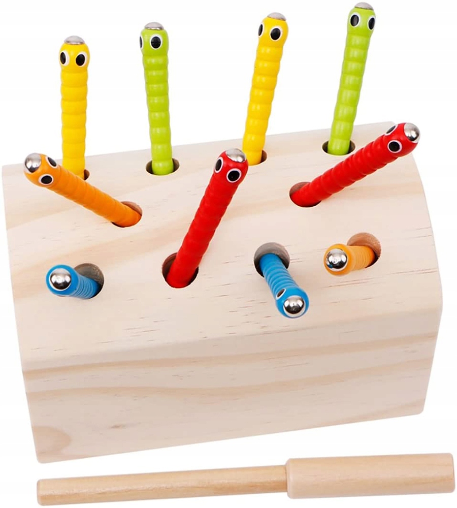 

Drewniana Gra Zręcznościowa Edukacyjna Montessori