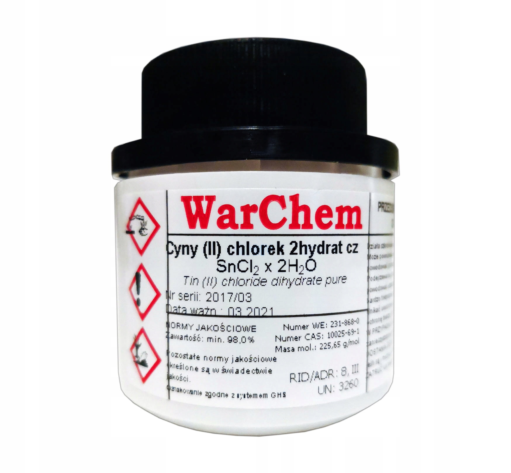 

Chlorek Cyny (II) 2hydrat czysty 10g