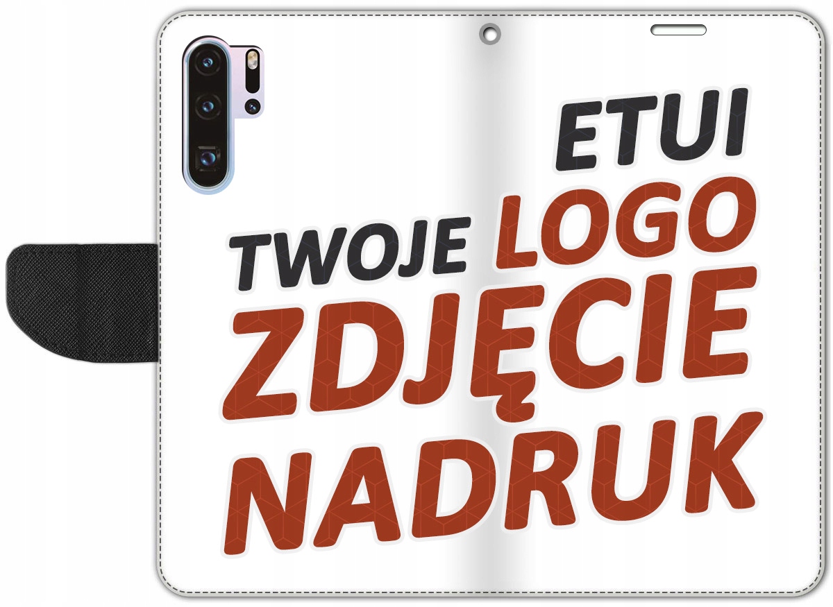 

Etui Portfel Nadruk Twoje Foto Do Huawei P30 Pro
