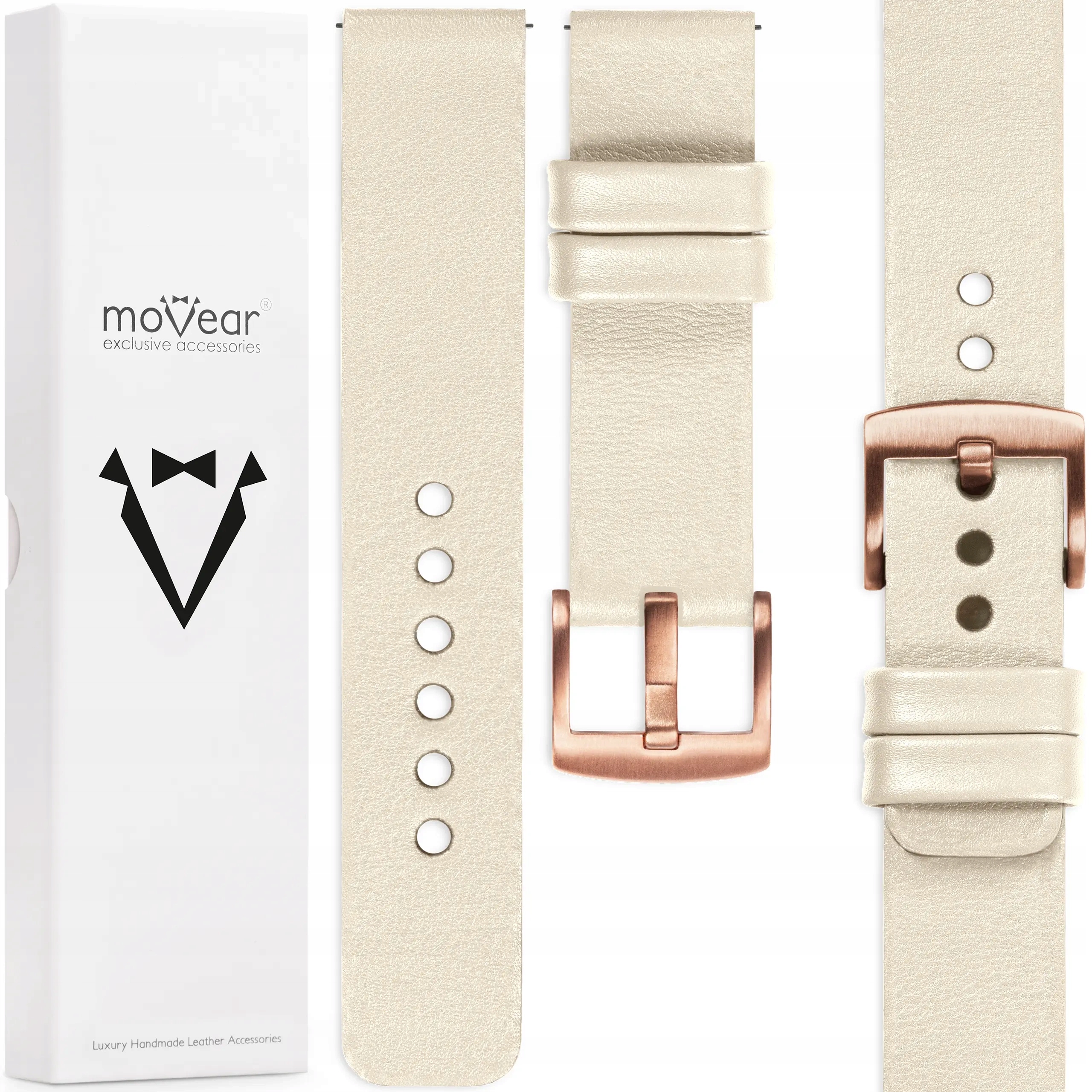 Pasek skórzany 20mm do Samsung Watch 7 6 5 4 Pro premium włoska skóra