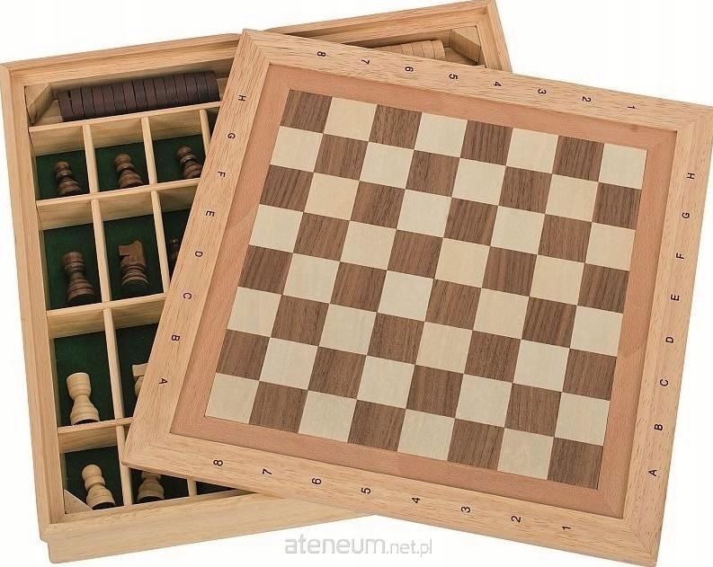 3w1 Szachy, warcaby i młynek