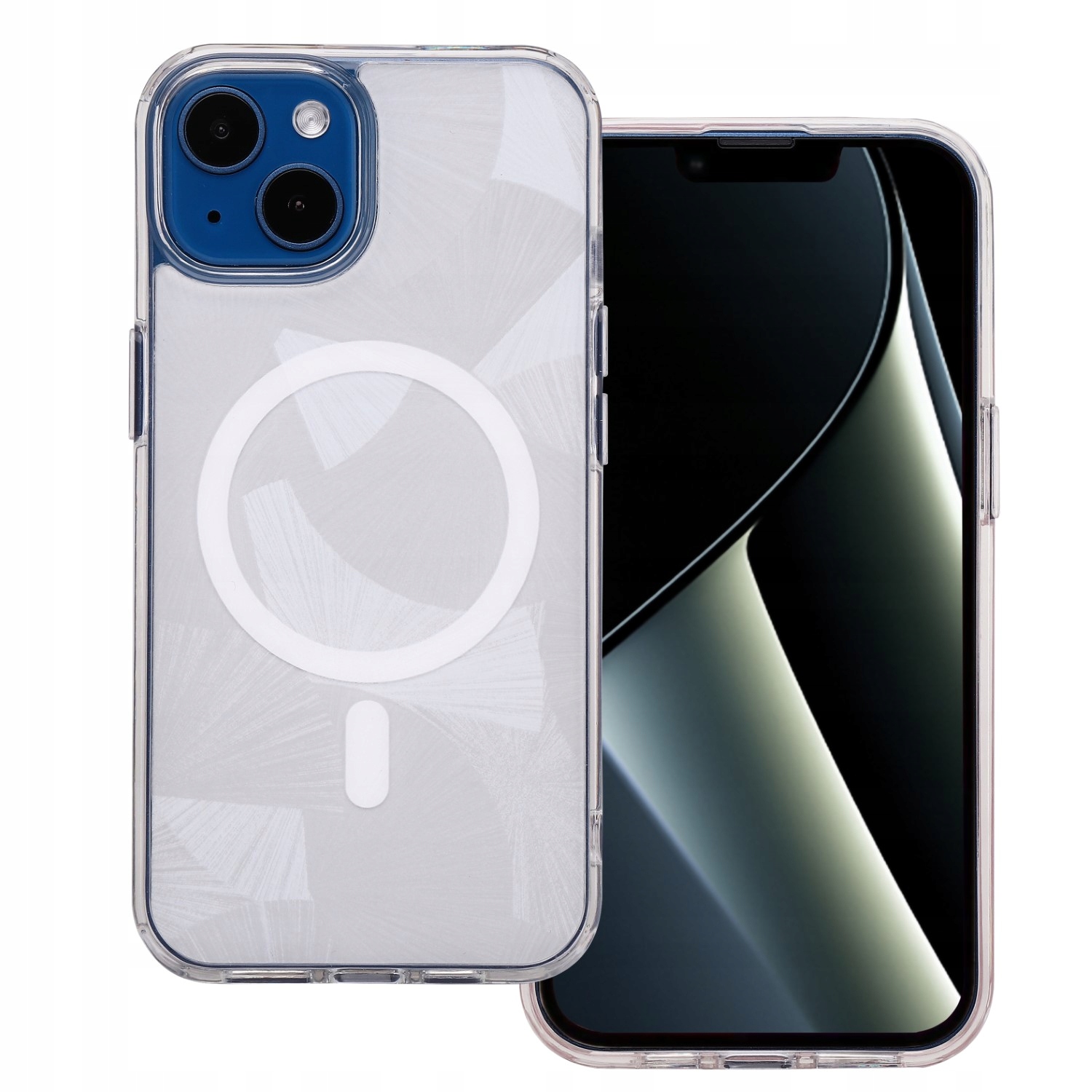 Nakładka Flash Mag do iPhone 13 6,1" szara Tfo