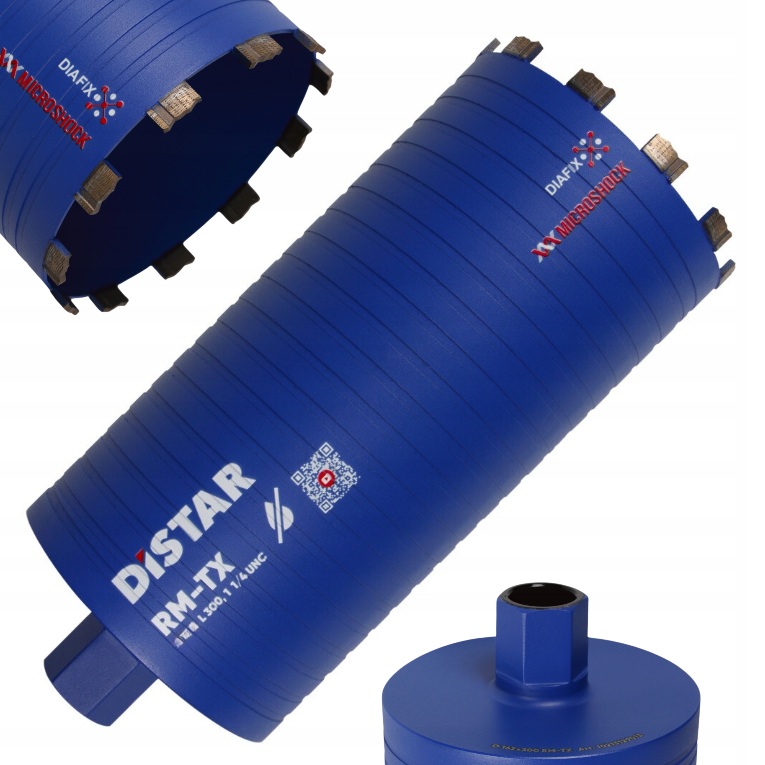 Koronka Diamentowa Do Betonu Na Sucho Distar Rm-tx 1 1/4 Unc 300x 200mm