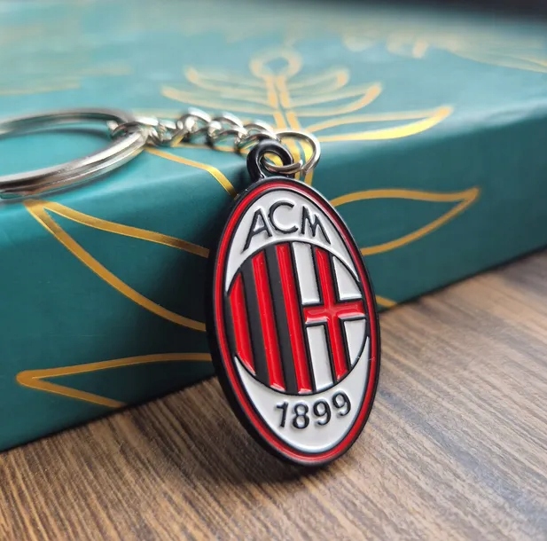 Brelok do kluczy Ac Milan Seria A gadżet kibica Metal Kolorowy