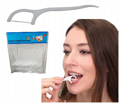 

Wykałaczki Z Nicią Dentystyczną Do Zębów Nici