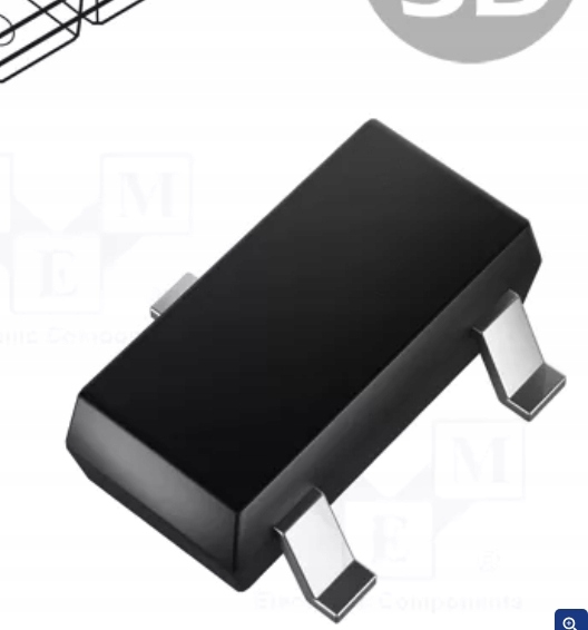 Tranzystor: N-mosfet; unipolarny; 60V; 115mA; Idm: 0,8A; 2N7002-G