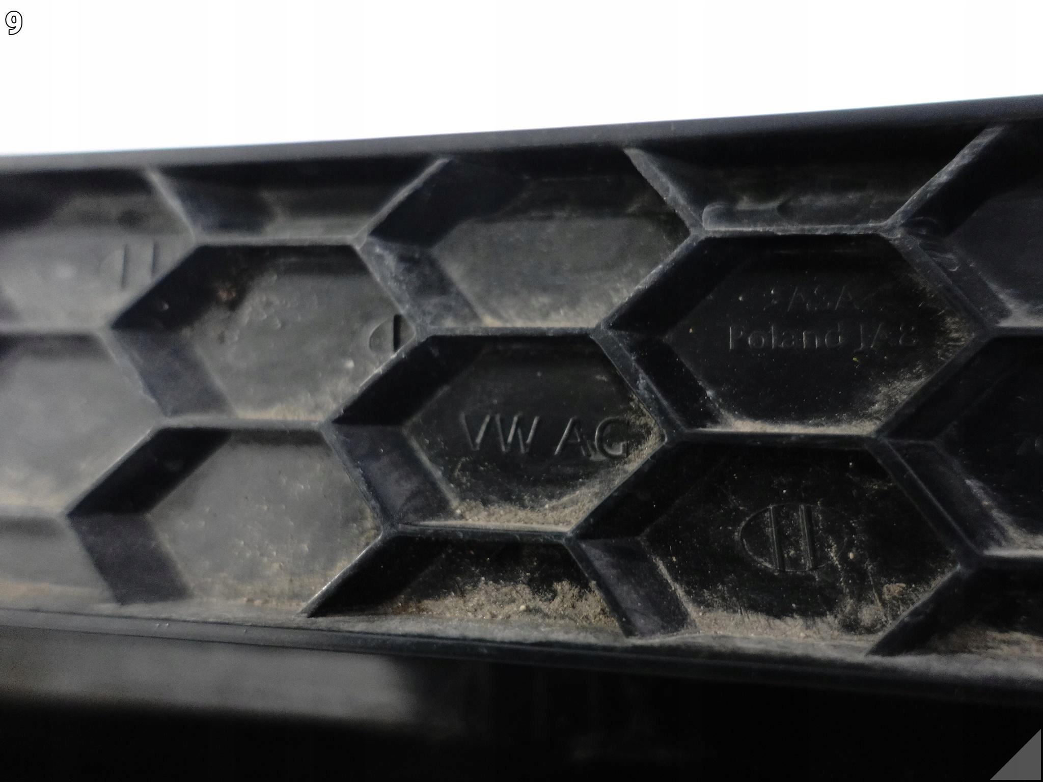 VW CRAFTER II 7C0 SY SZ 17- grille spoiler grid W bumper front left