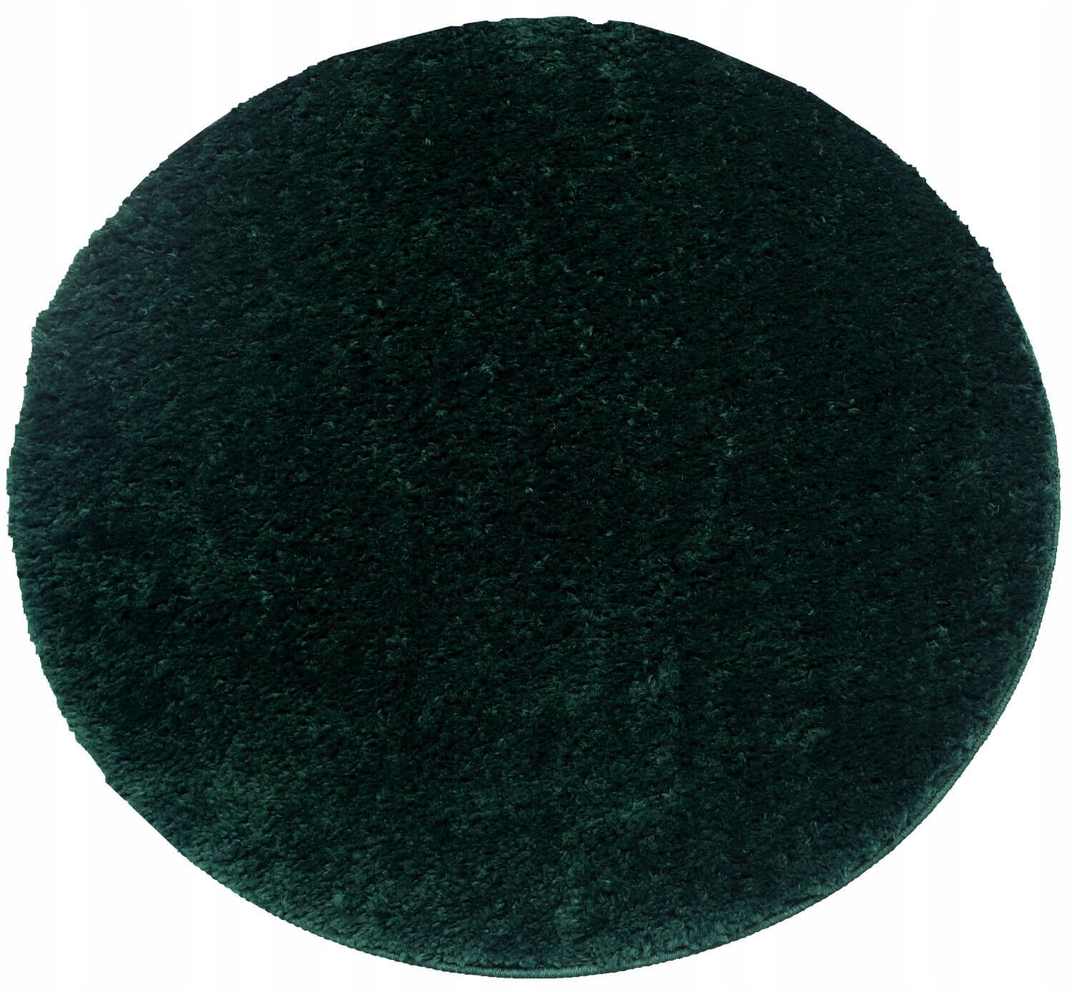 DYWAN SHAGGY OKRĄGŁY WŁOCHATY DO SALONU SYPIALNI PLUSZOWY ZIELONY 60X60