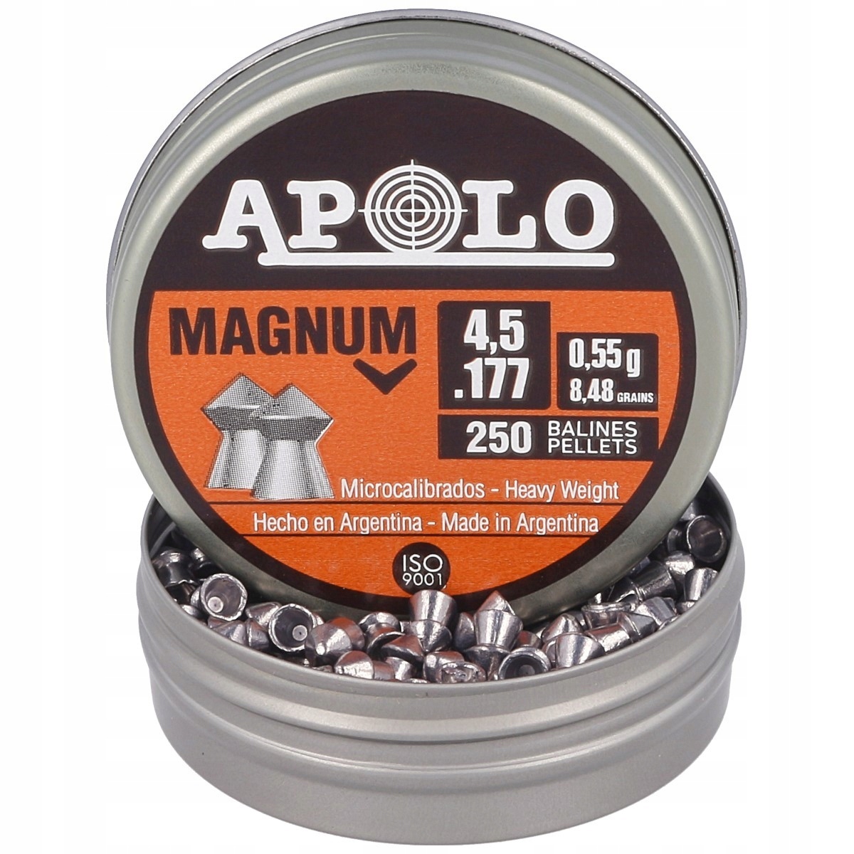 Śrut Apolo Premium Magnum Heavy 4.5mm, 250szt (E12002)