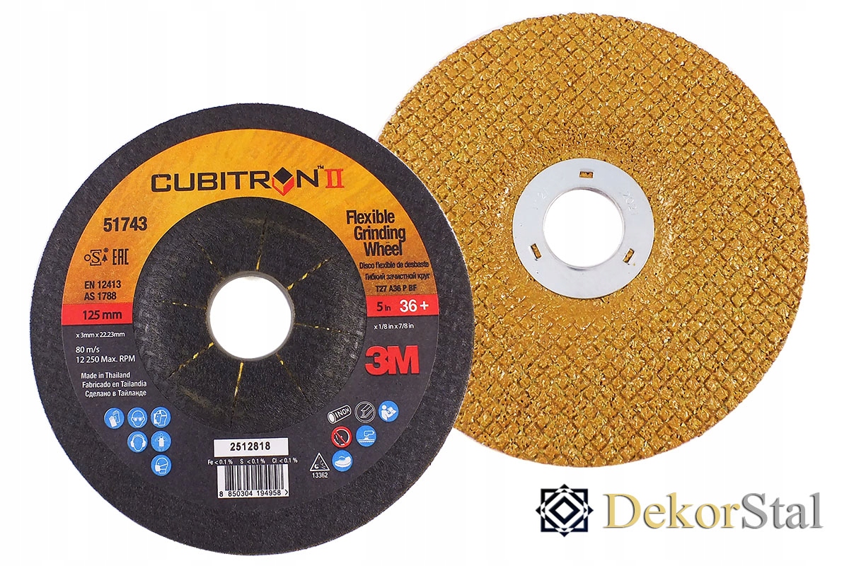 

3M Tarcza Do Cięcia 3M Cubitron II 125x3x22,23 MM