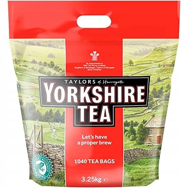 Herbata czarna ekspresowa Yorkshire Tea 3,25 kg 1040 bags Angielska