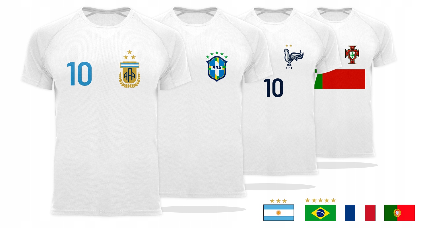 Portugalia Koszulka Dla Dzieci z Imieniem Materiał dominujący poliester