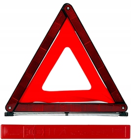Trójkąt ostrzegawczy etui Homologacja europejska