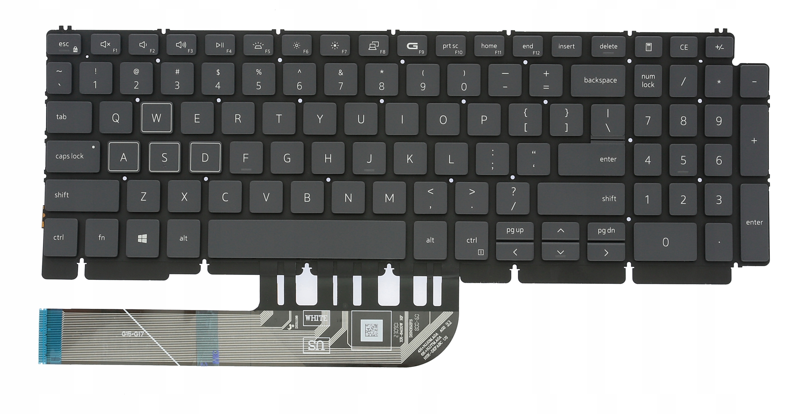 Klávesnice Pro Dell G15 G17 5510 5511 5515 5520 5525 5530 P105F Led Rgb