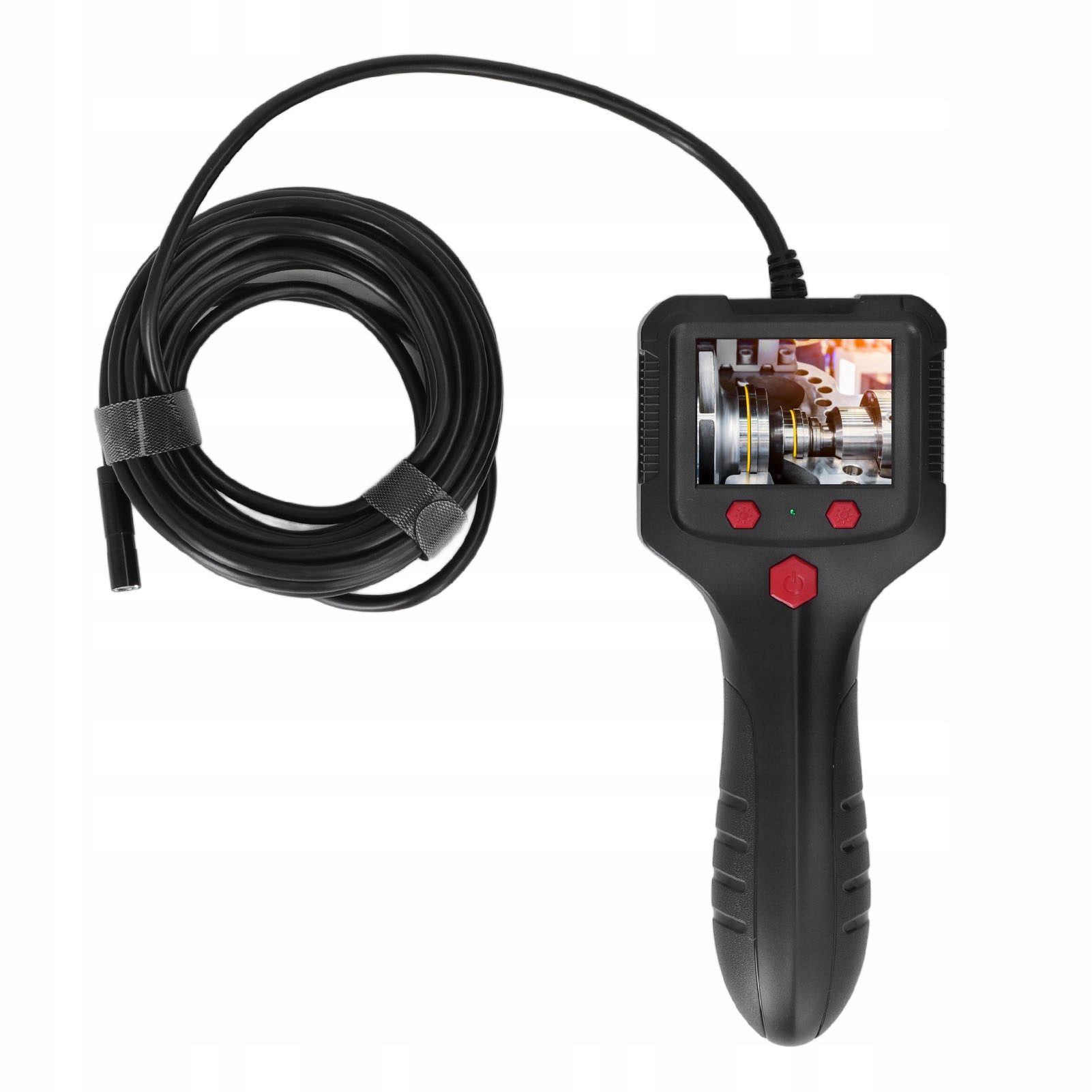 Endoskopická Inspekční Kamera 5 M Hd Displej 2,4“ LCD 2MP 6LED IP67 Pro Trubky