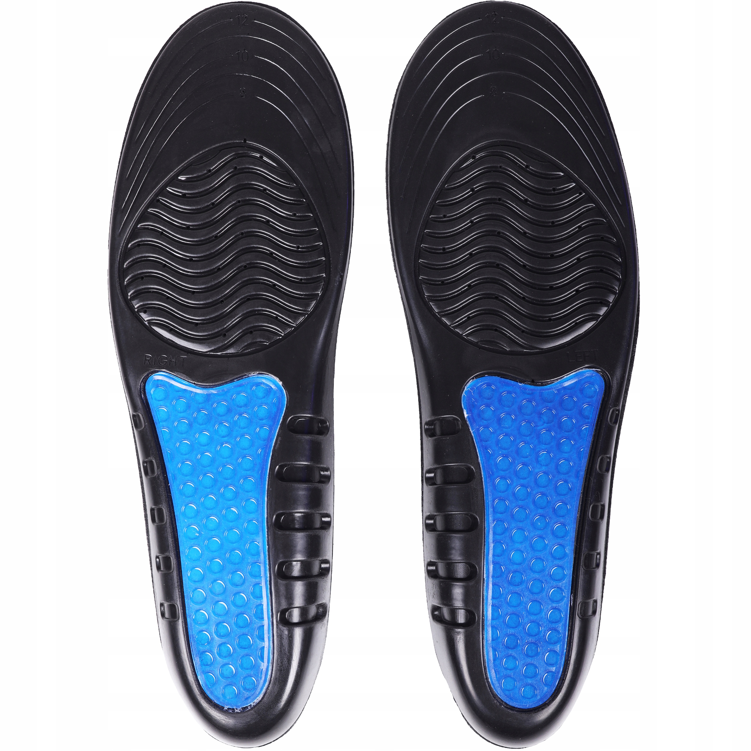 WKŁADKI DO BUTÓW ROBOCZYCH BHP BOLĄCE STOPY 40-46 Płeć uniseks