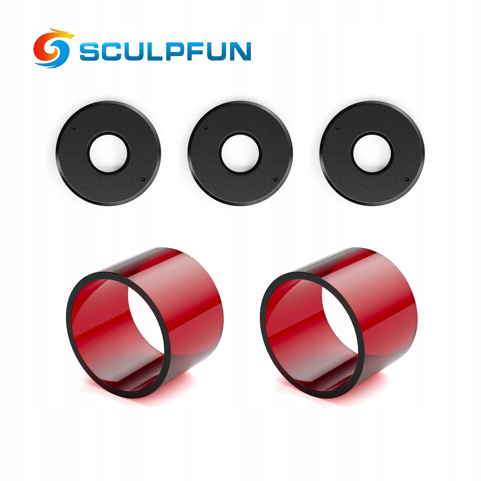 

Sculpfun S9 3 Oryginalne soczewki 2 Osłona akrylow