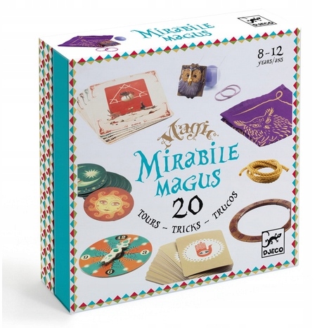 

Djeco: Zestaw magika 20 sztuczek Mirabile 9965