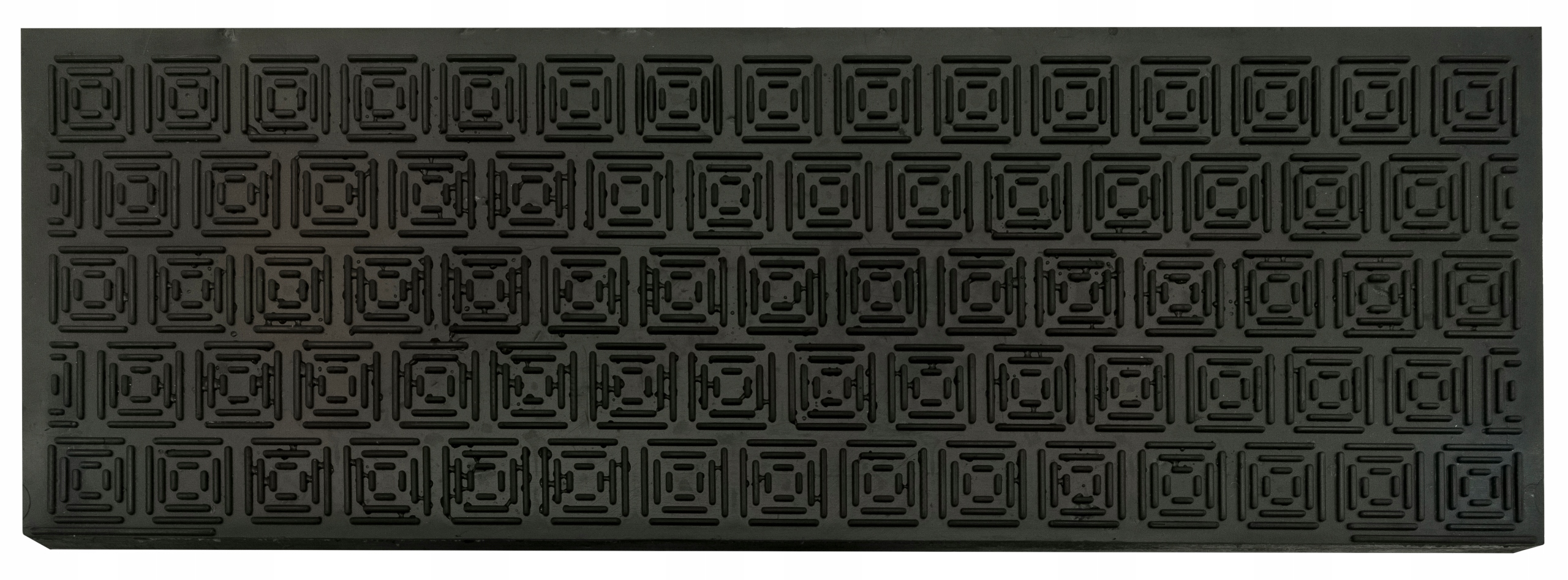 WYCIERACZKA NA SCHODY NAKŁADKA GUMOWA 5szt ANTYPOŚLIZGOWA NA ZEWNĄTRZ TREPY Kolor czarny