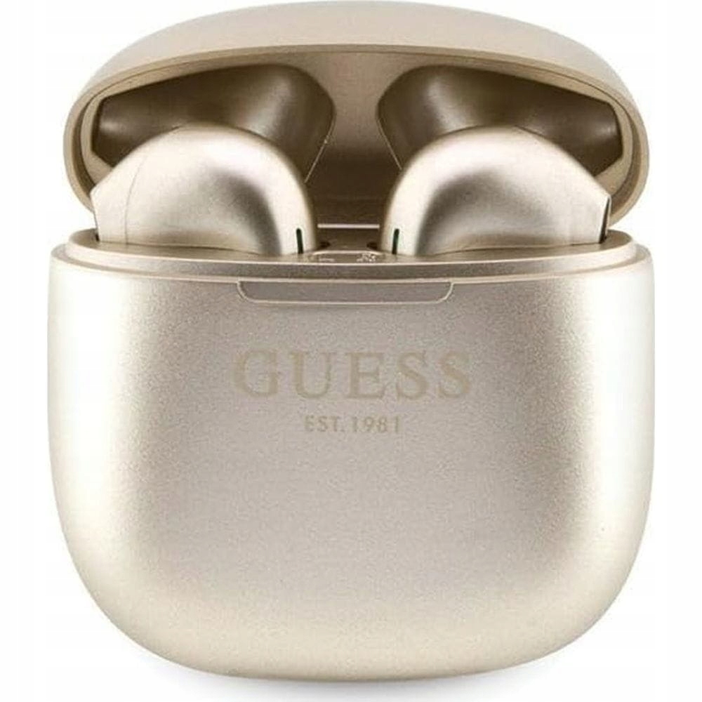 Sluchátka do uší Guess přes Bluetooth 5.3 s dokovací stanicí