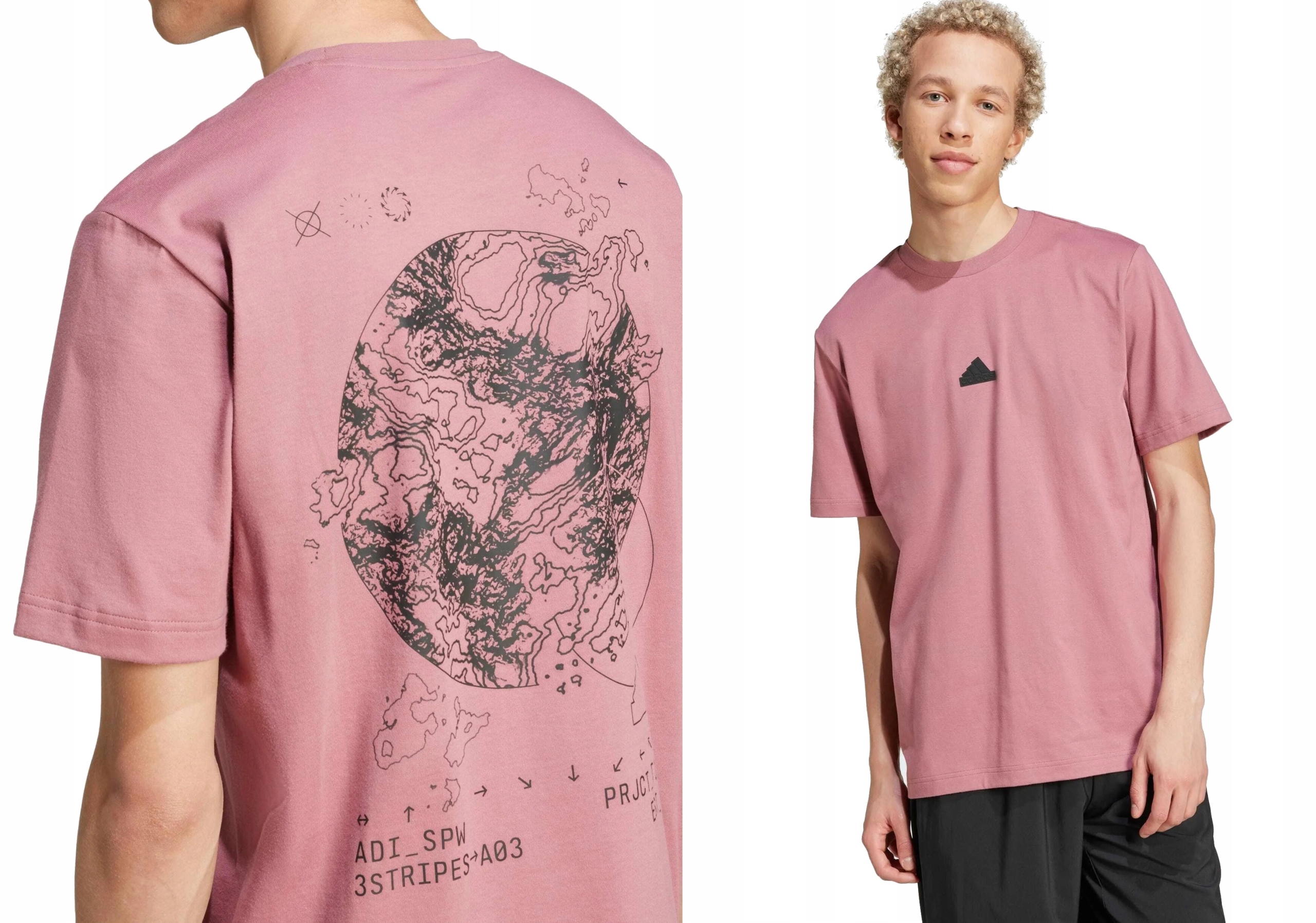 Adidas męska koszulka T-Shirt City Escape Graphic XL