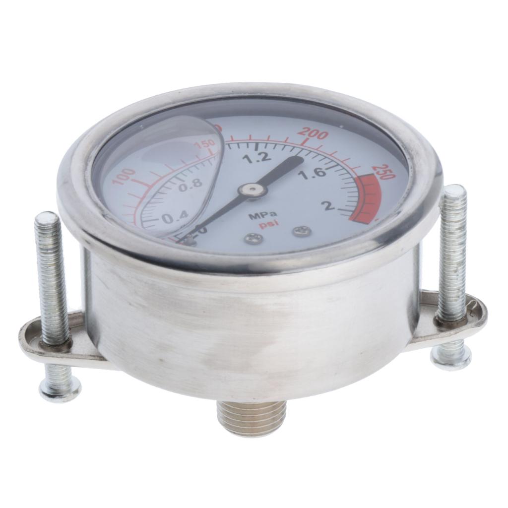 Wypełniony PrESSure Gauge psi 0-300psi