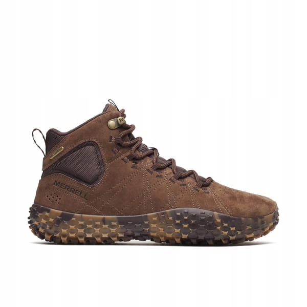 Pánské outdoorové boty Merrell Barefoot Wrapt MID Wp J007107 hnědé M 41