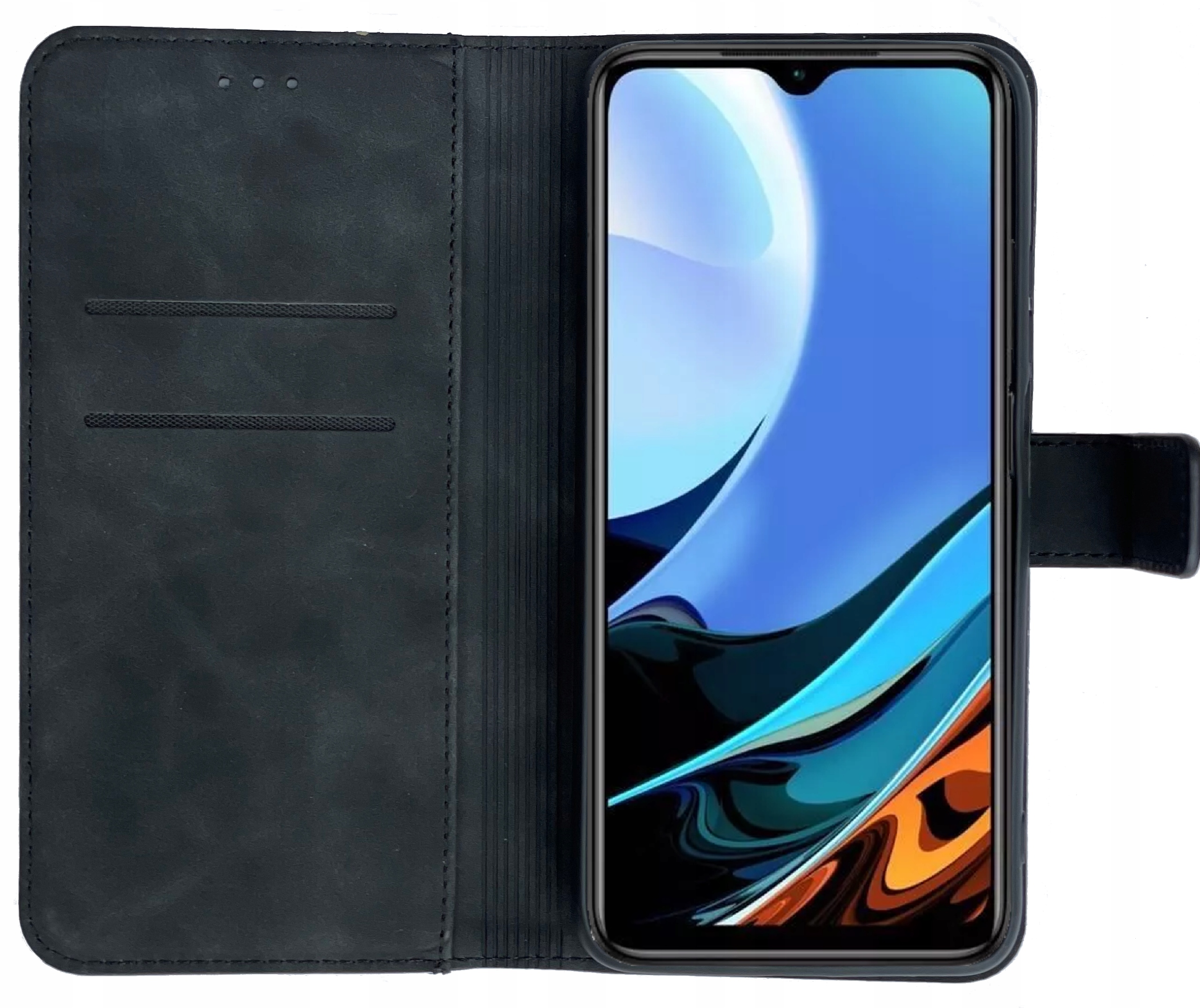 

Etui Z Klapką Ekoskin Do Xiaomi Redmi 9T Szkło